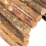 Kerbl Pet Wooden Bridge for Small Rodents 30 x 50 cm Brown view 2
