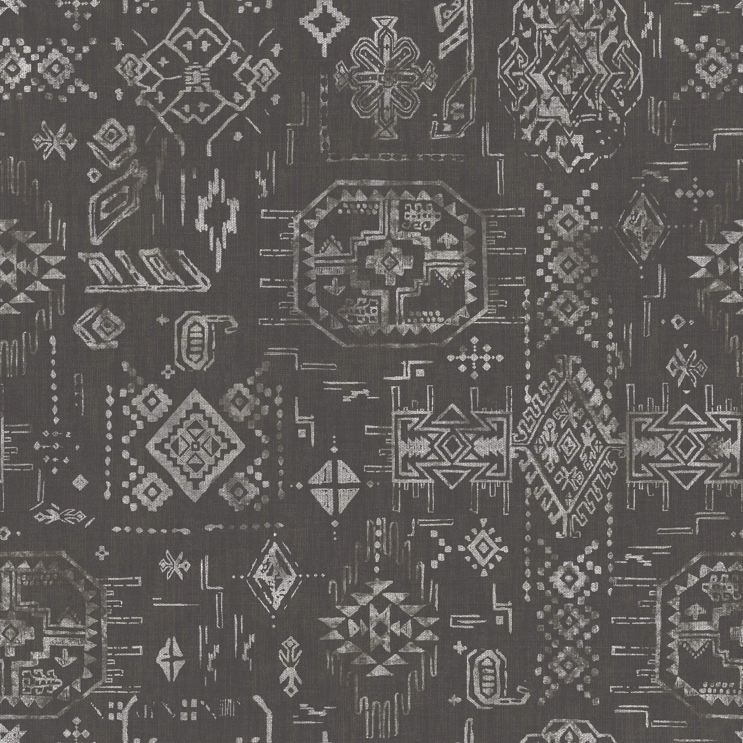 Galerie G56385 Global Fusion Wallpaper, Black
