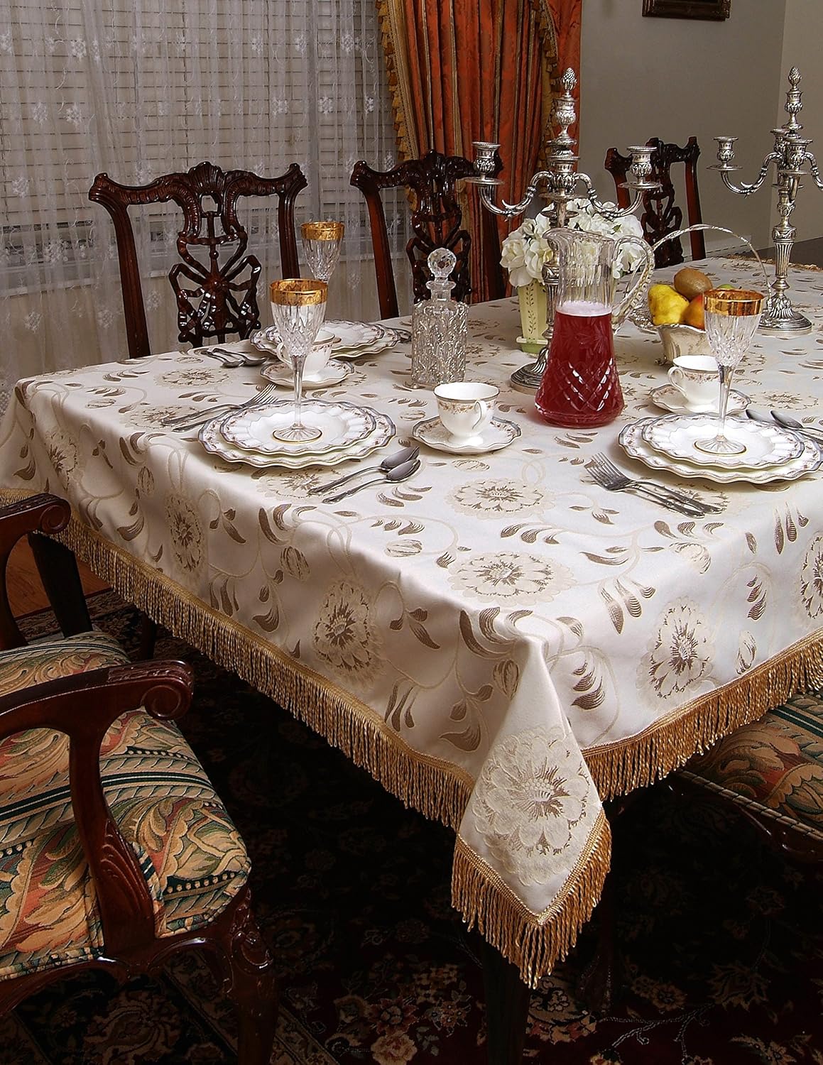 Best x-large green table cloth