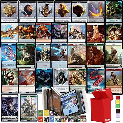 Amazon Com Totem World Mtg 50 Token Bulk Lot With Collectors Binder And Deck Box Token Starter Kit Collection Plus Creature And Emblem Compatible With Magic The Gathering Toys Games Amazon Com Totem World Mtg 50 Token Bulk Lot With Collectors Binder And Deck Box Token Starter Kit Collection Plus Creature And Emblem Compatible With Magic The Gathering Toys Games