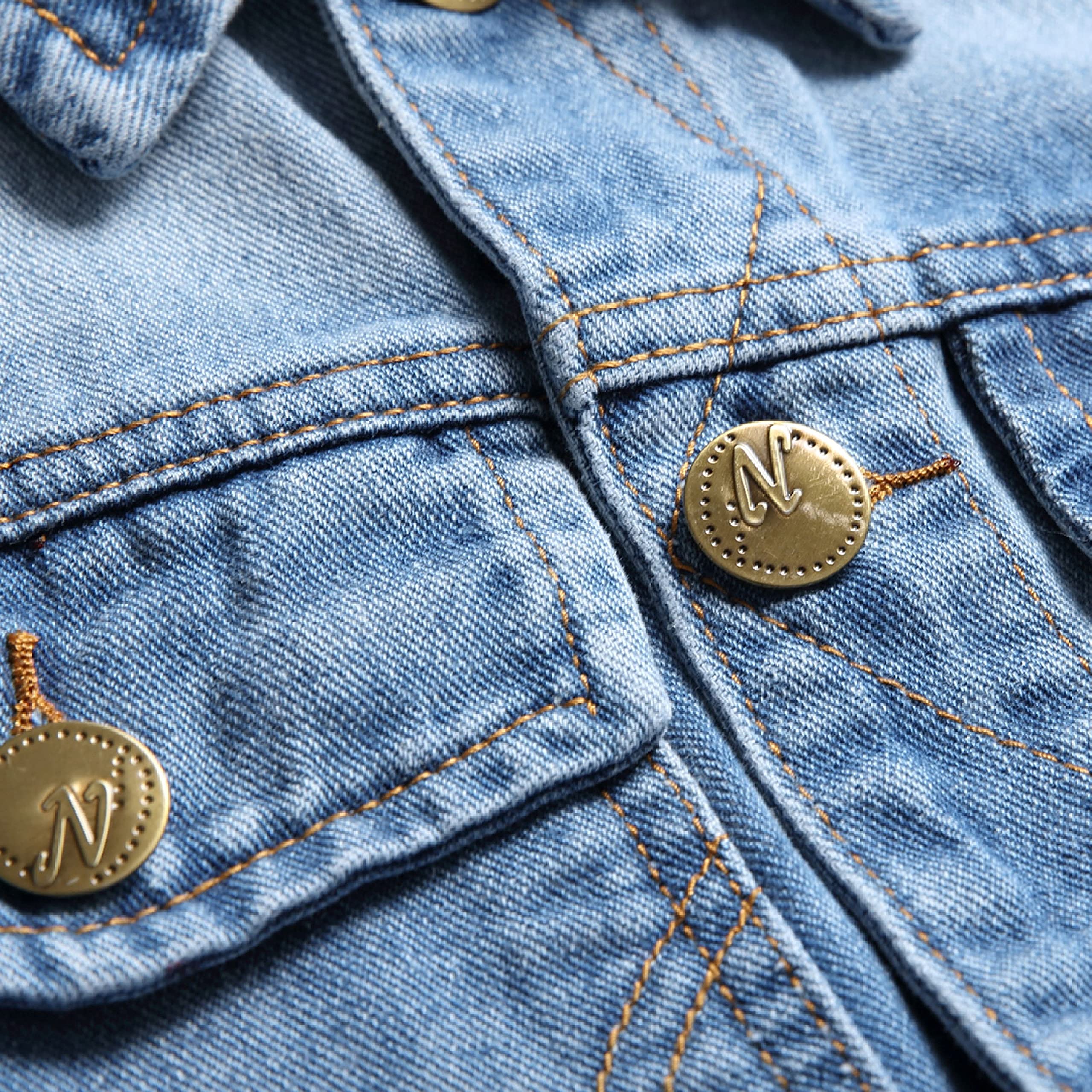 Ginsiom Men's Denim Vest,Sleeveless Jacket Slim Fit Vintage Casual Ripped Summer Jean Vest for Men