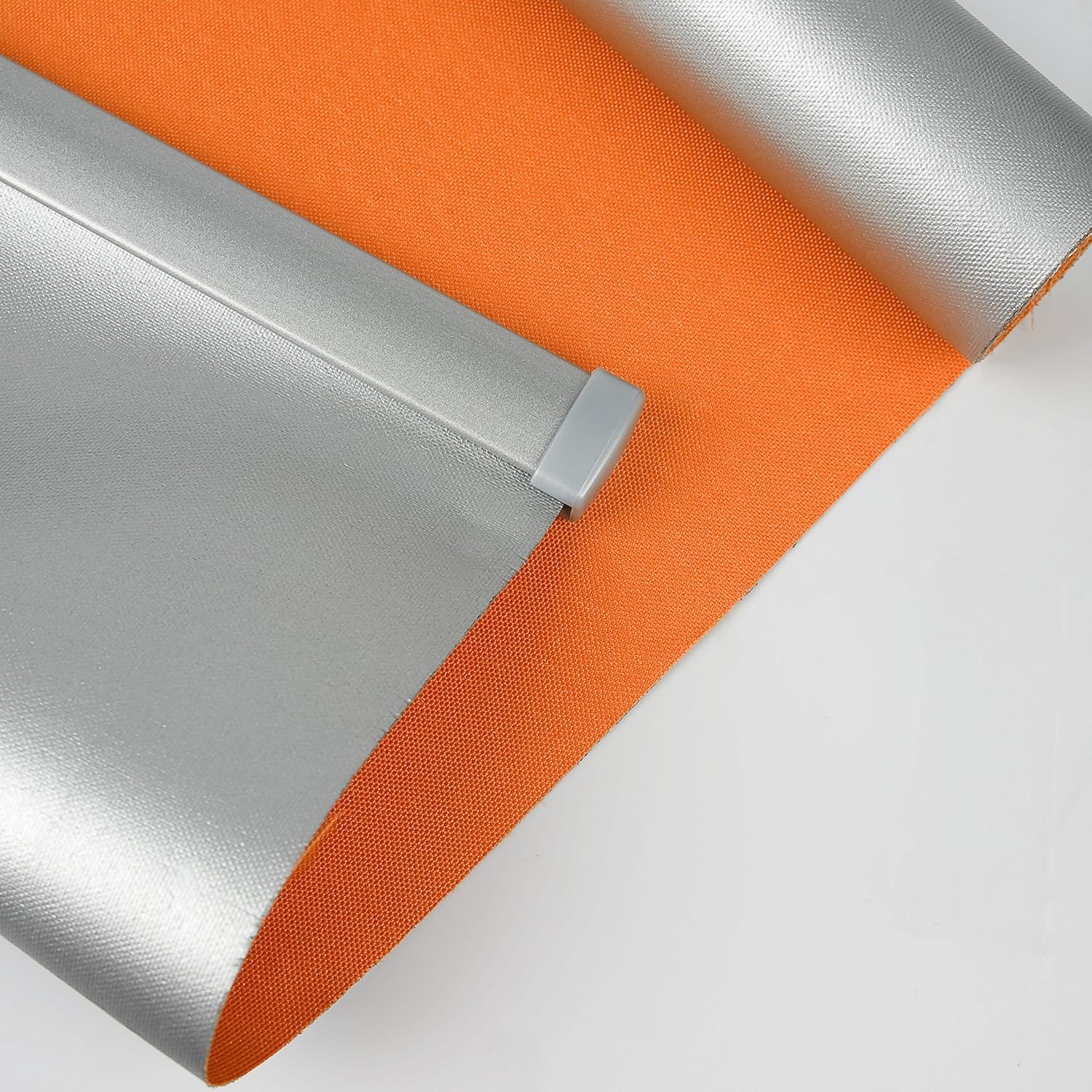 Fensterdekoration 40 x 150 cm, Orange ROLLMAXXX Thermo