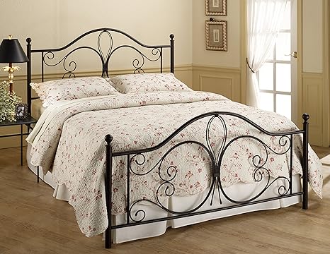 Amazon Com Hillsdale Milwaukee Metal Frame Bed Set Queen