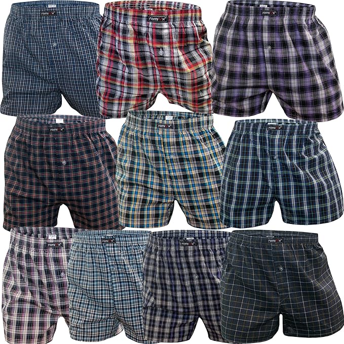 5-10 STK Männer Boxershorts Set Herren Baumwolle Unterhosen