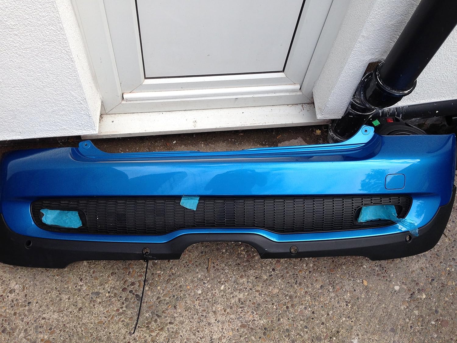 Mini Cooper S R56 Rear Bumper Genuine Brand New Laser Blue, Never