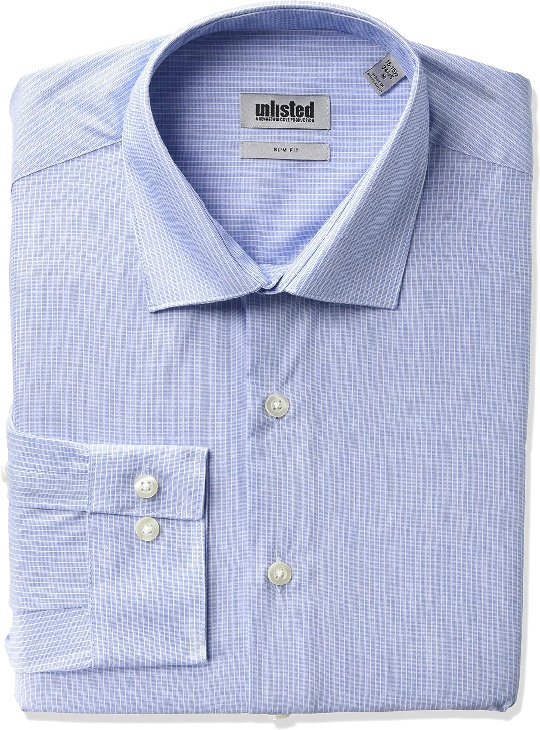 kenneth cole reaction dress shirt slim fit wrinkle free