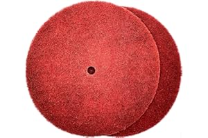 Pro-Graad 2 Pack 10” x 5/8” Very Fine (AVFN) High Strength Non-Woven Buffing, Blending, Cleaning, Light Deburring & Finishing