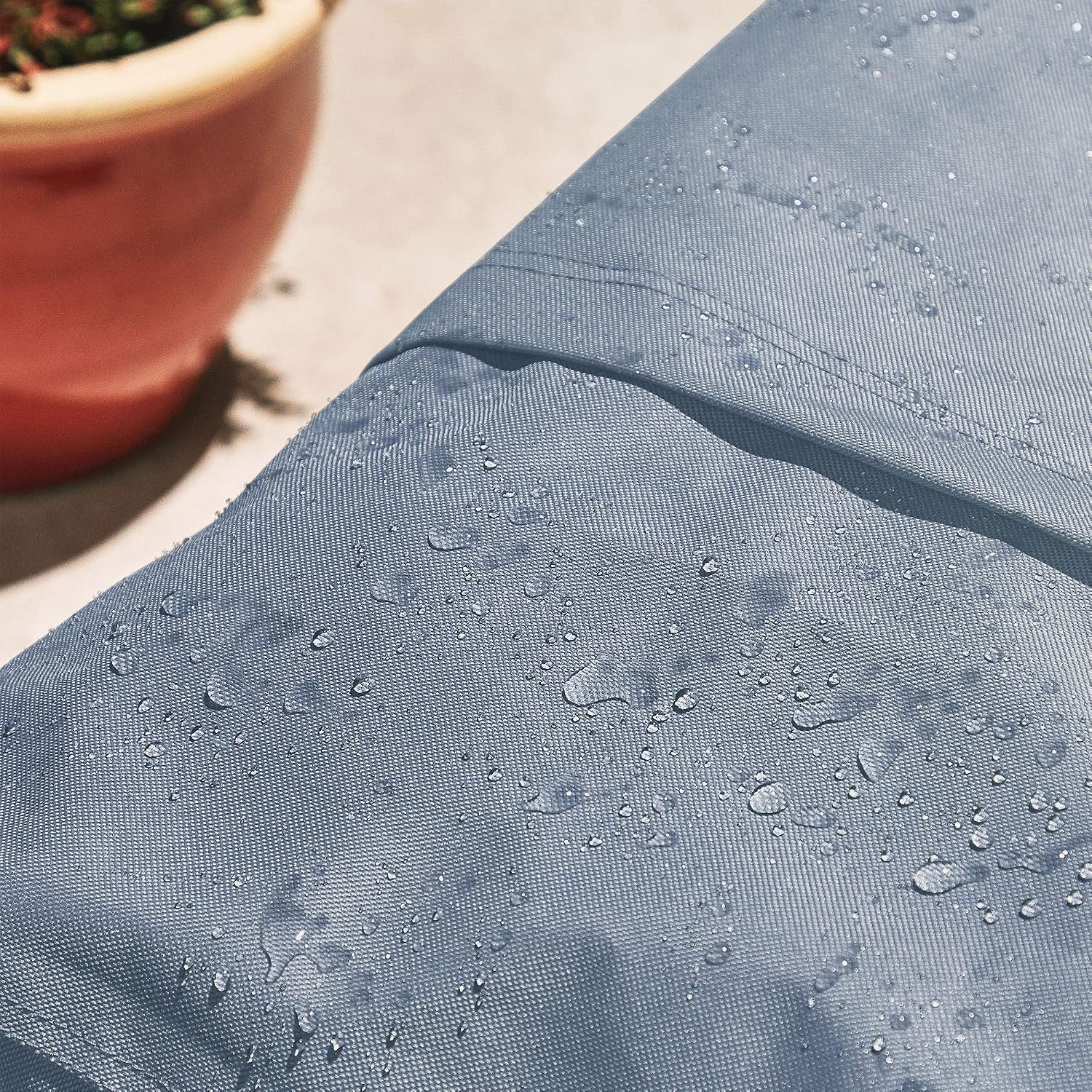 Vonhaus Furniture Cushion Bag The Storm Collection Premium Heavy Duty Fabric Protection For Patio Outdoor Furniture Slate Grey Cushions