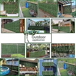 ODTORY Artificial Fence Privacy Screen: 5FT x 20FT