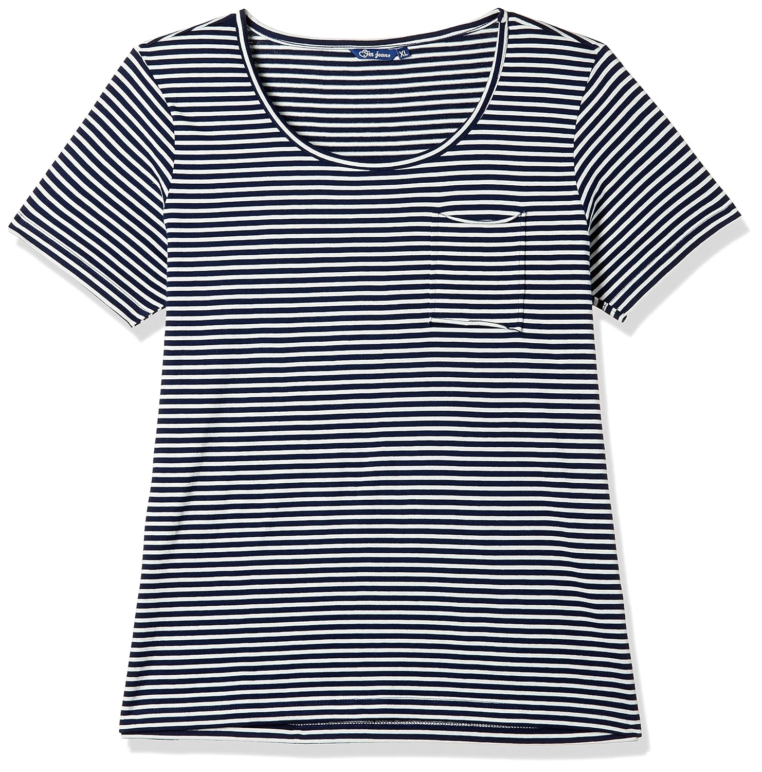 flying machine women's striped t-shirt