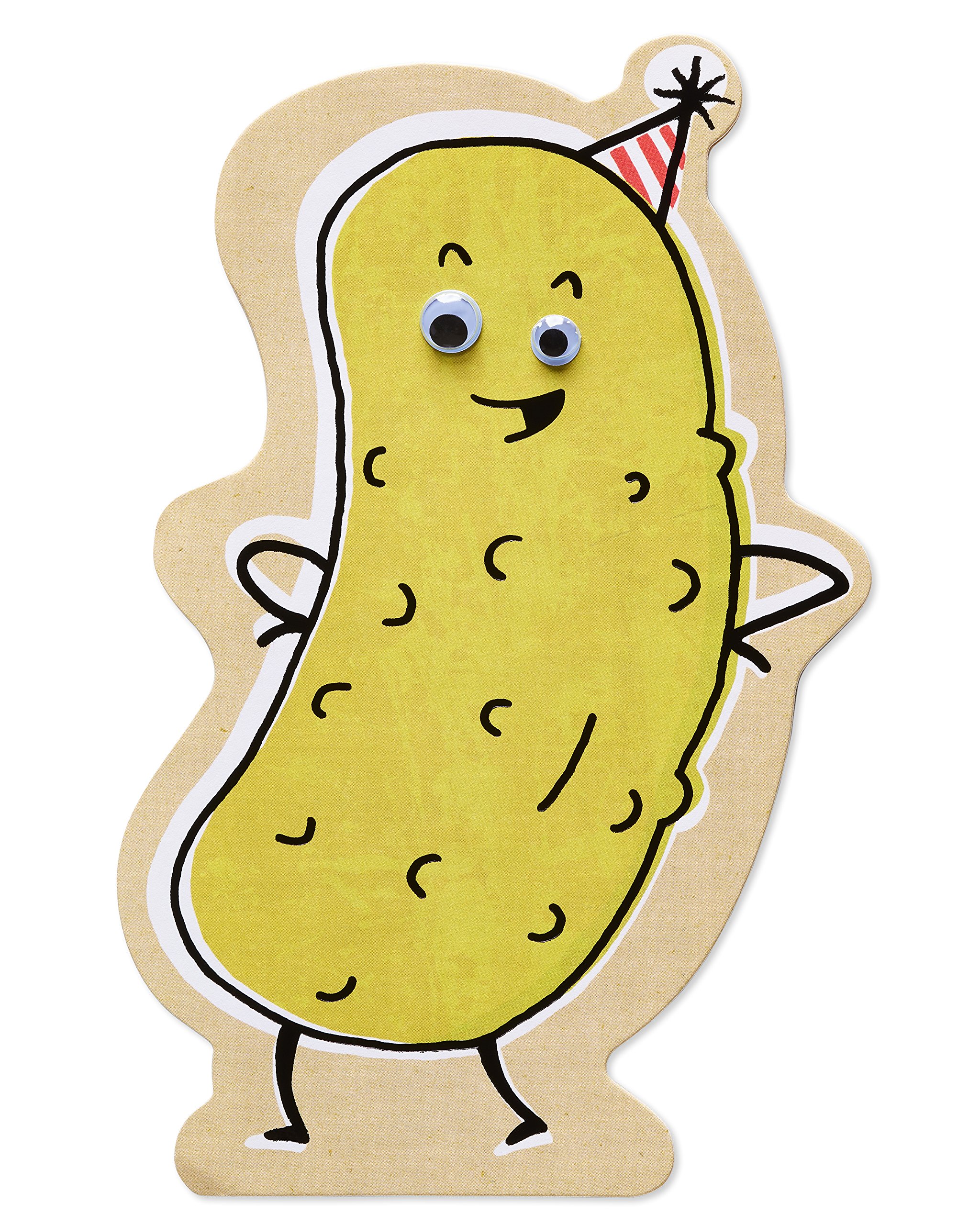 American Greetings Funny Birthday Card (Pickle) — image 1