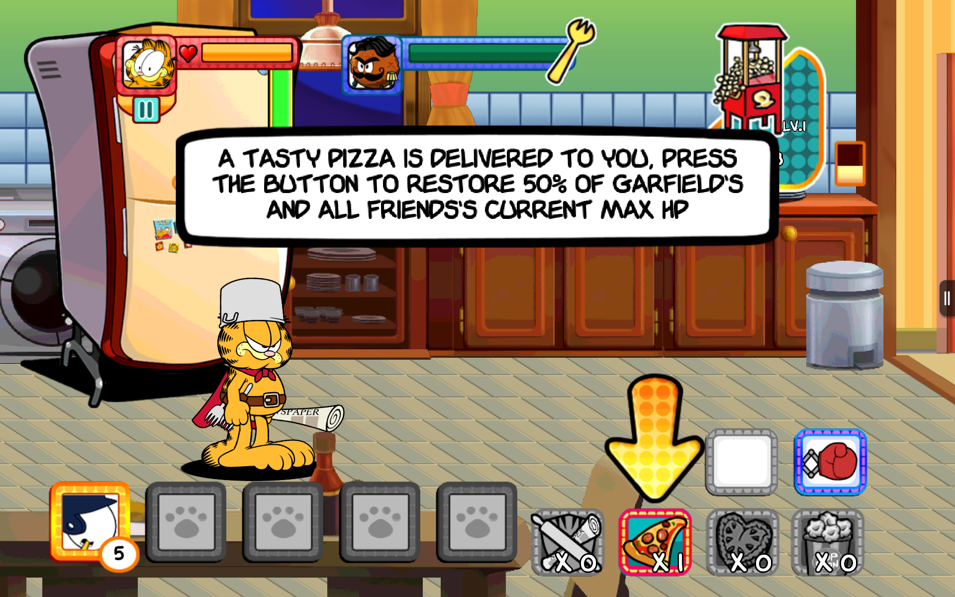 ガーフィールドのディフェンス 宇宙から来た食べ物の侵略者 Amazon Co Jp Appstore For Android