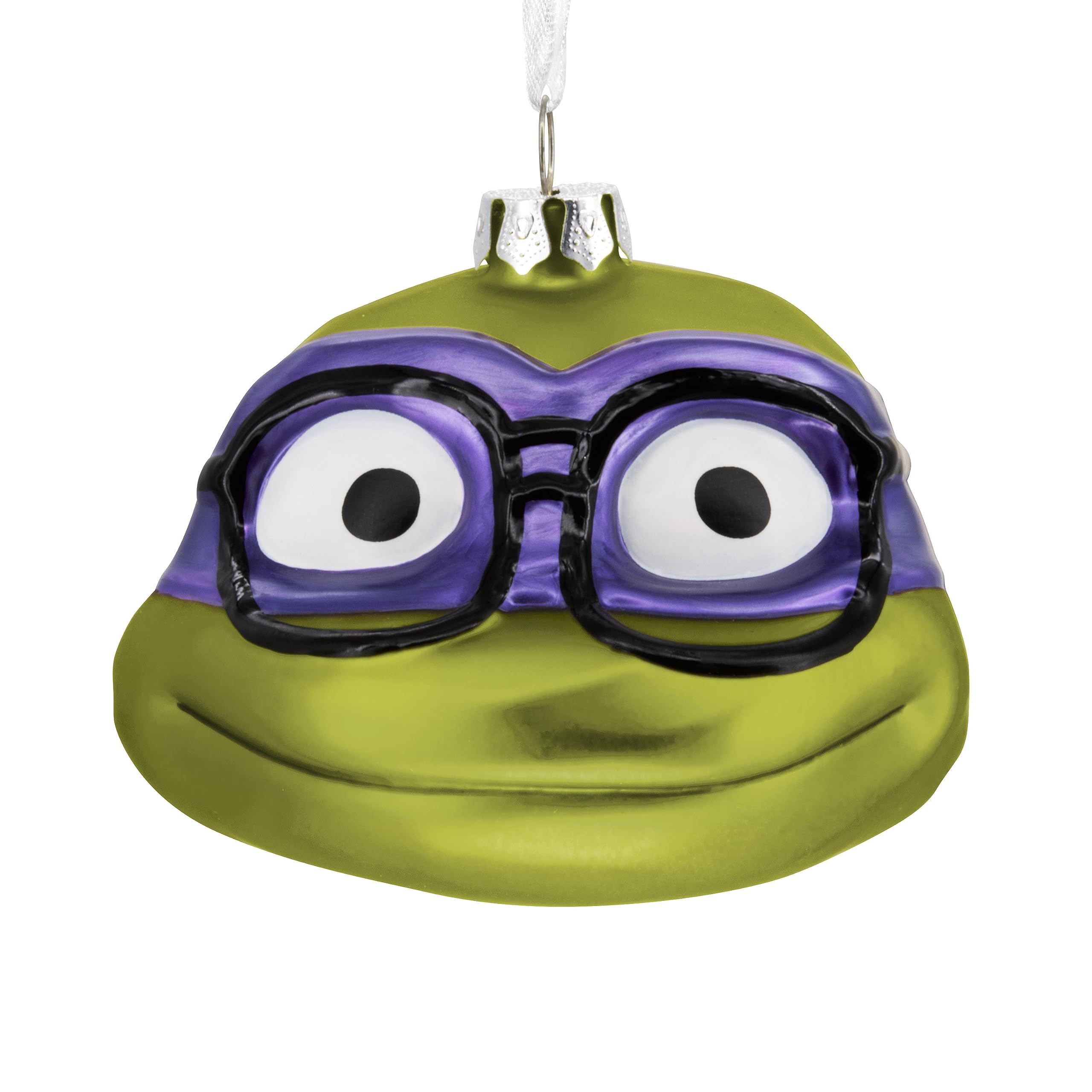 Hallmark Teenage Mutant Ninja Turtles: Mutant Mayhem Donatello Christmas Ornament, Blown Glass
