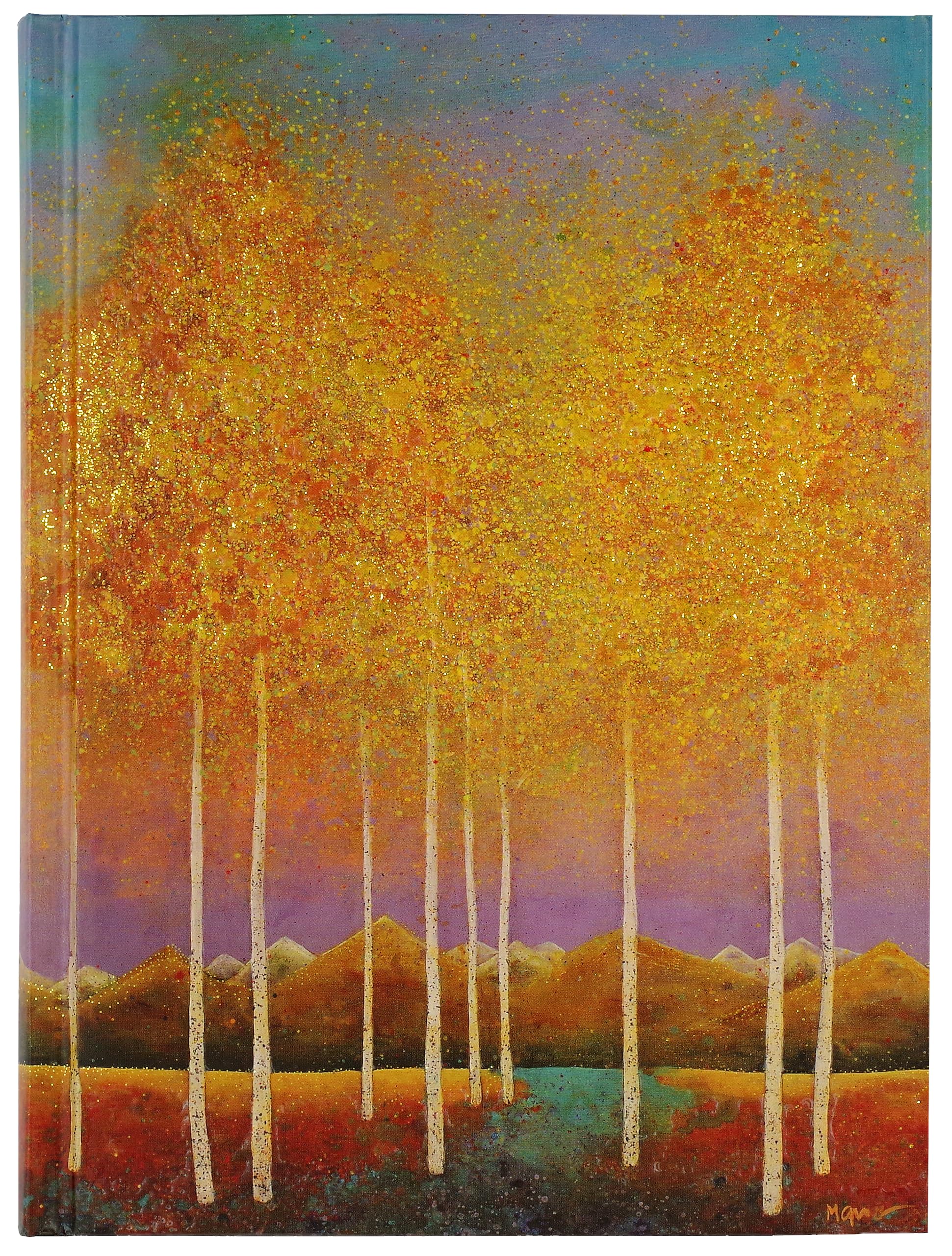 Moonlit Aspens Journal (Diary, Notebook)