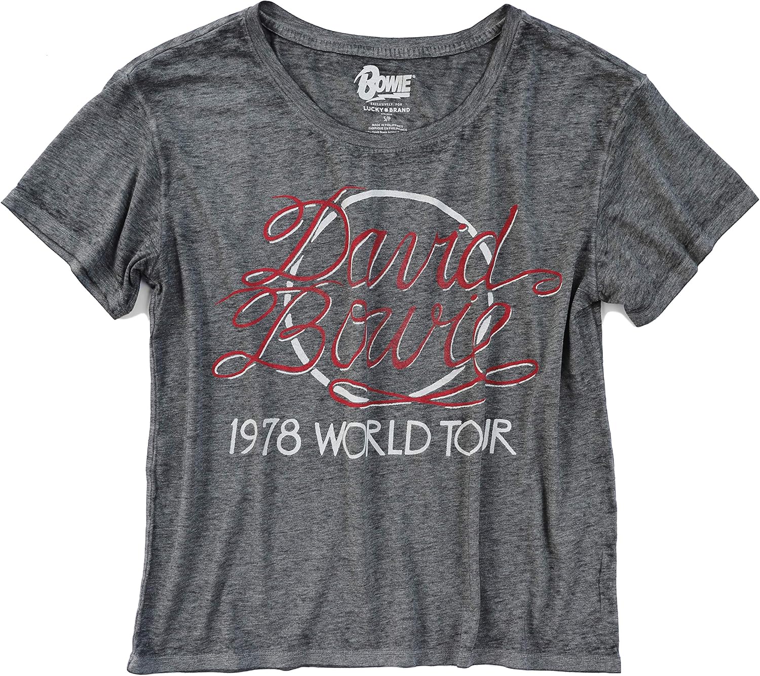 lucky brand david bowie shirt