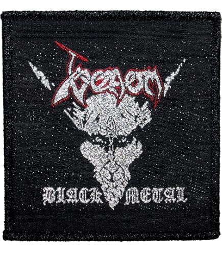Venom - Toppa Rotonda Ricamata "In League With Satan" - Patch Originale Per Giacca O Zaino - 5