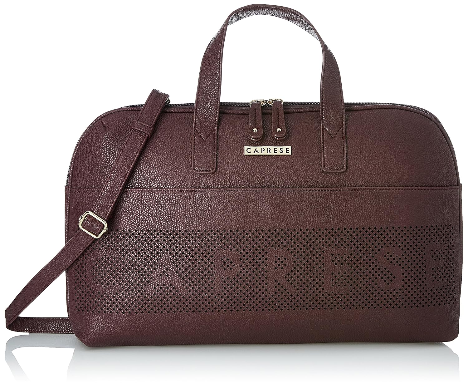 caprese heidi women's satchel (maroon) ()