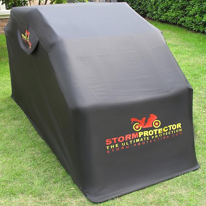 Motoguard XL Motorrad Zeltgarage - Faltbare Motorradgarage 270x105x155 Cm Wasserdicht