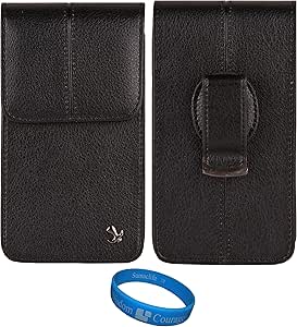 Download Amazon.com: Black Textured Leather Protective Holster ...
