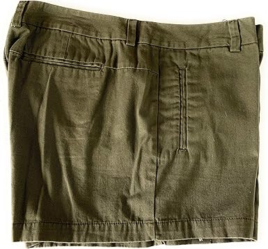 Jcp Womens Shorts Size 16 Dark Evergreen At Amazon Women S Clothing Store
