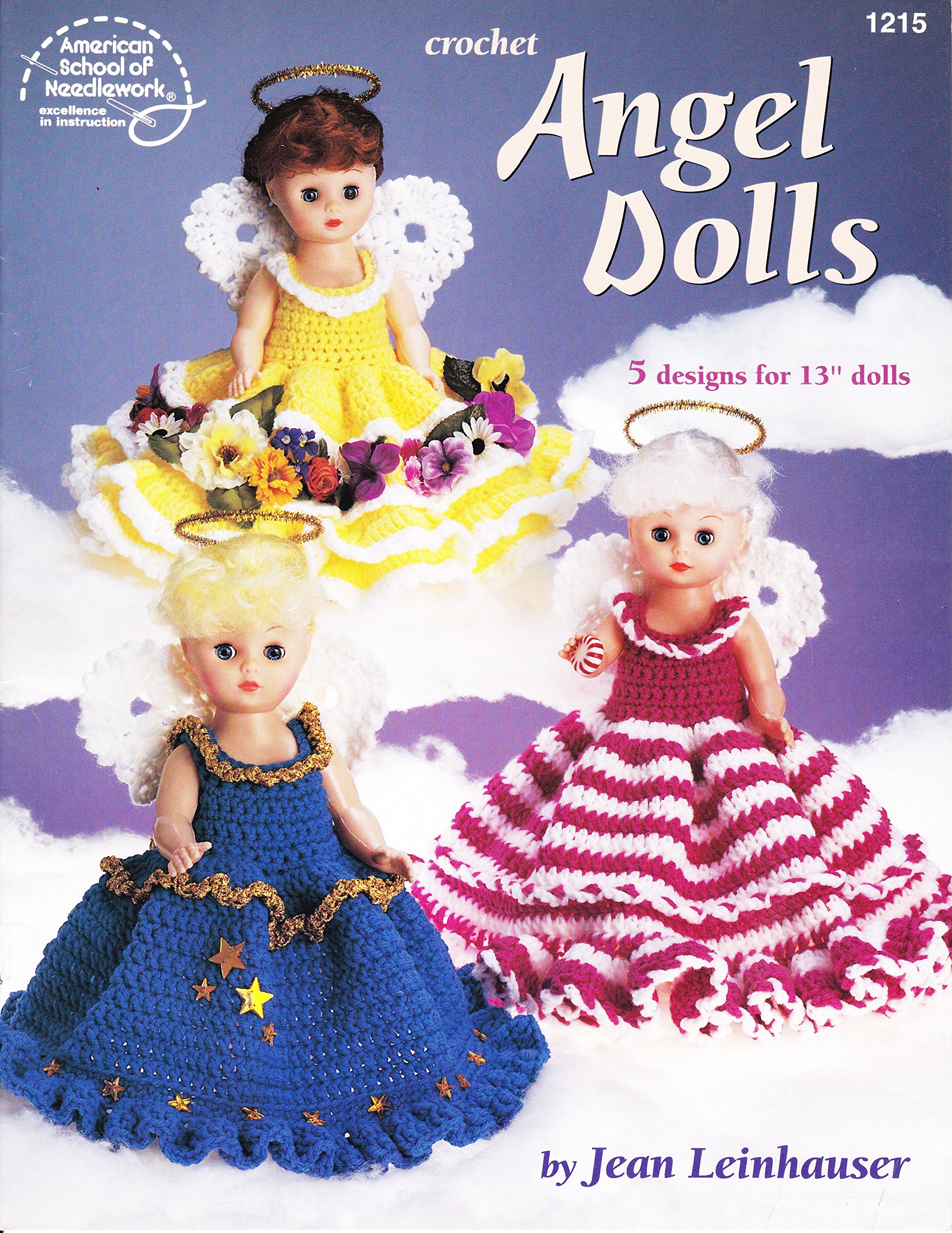 crochet angel doll