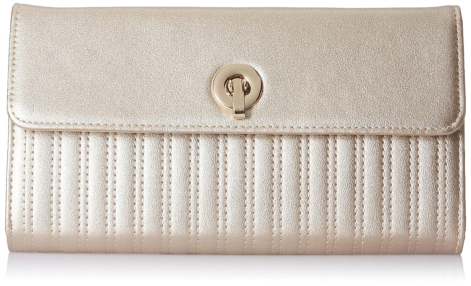 lino perros women's clutch (golden)