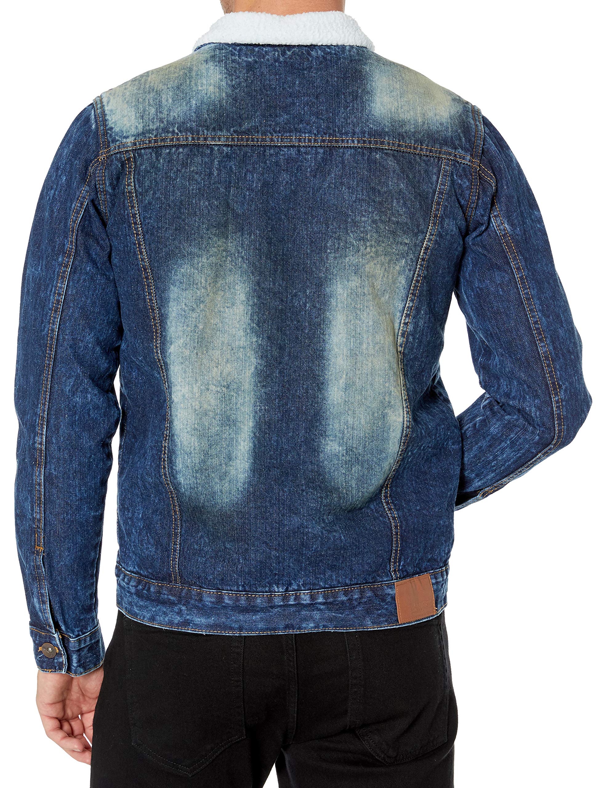 mens sand denim jacket