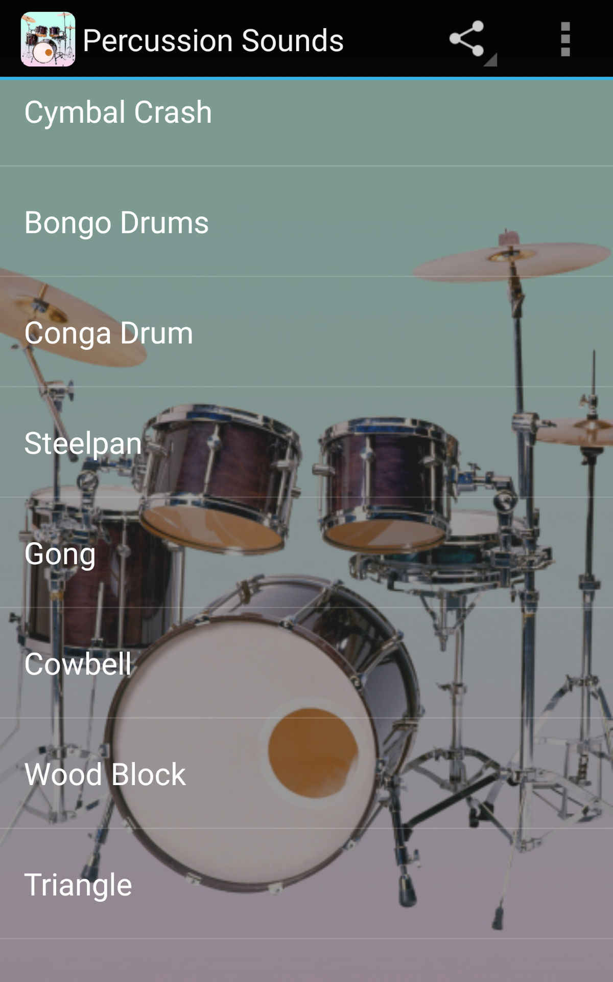 Percussion for Android