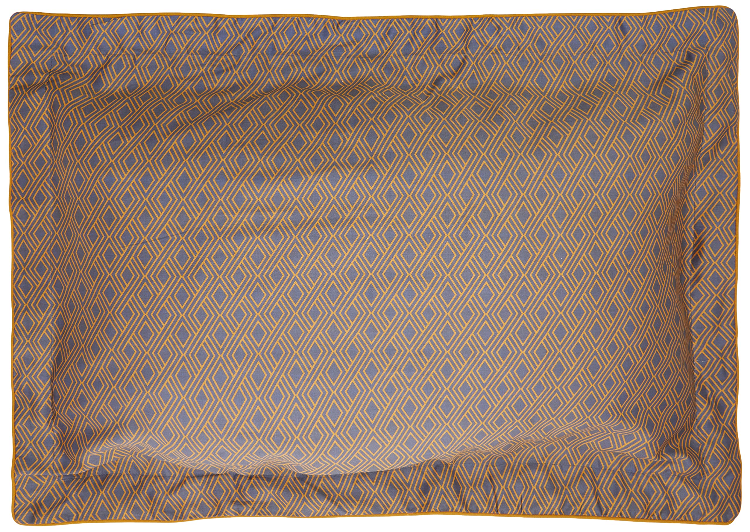 Paoletti Bloom Pillowcase Set, Blue, 50 x 75 cm