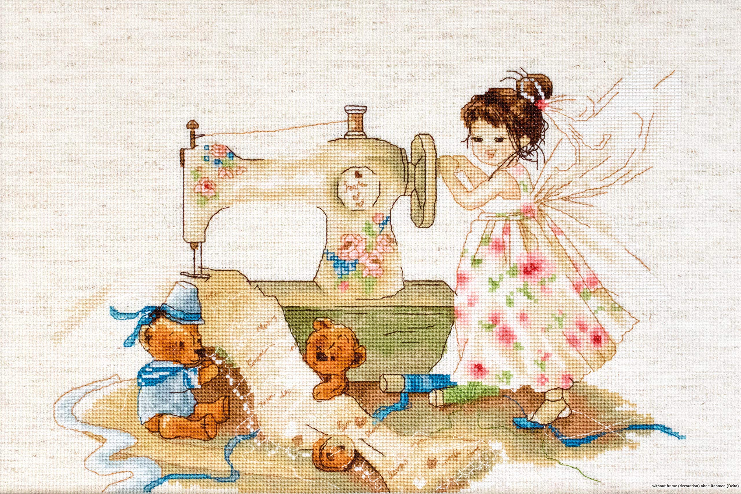 Luca-S B1116 The Fairy Seamstress - Cross Stitch Kit