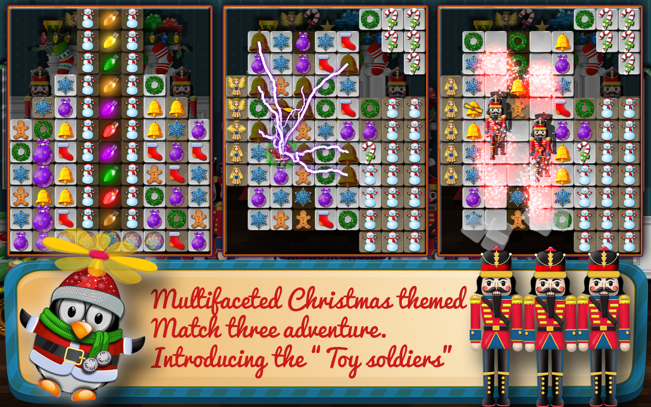 Christmas Drops 4 - Match three puzzle - Thumbnail 2