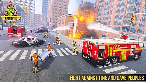 消防車のゲーム 21 炎炎ノ消防隊ゲーム Amazon Co Jp Appstore For Android