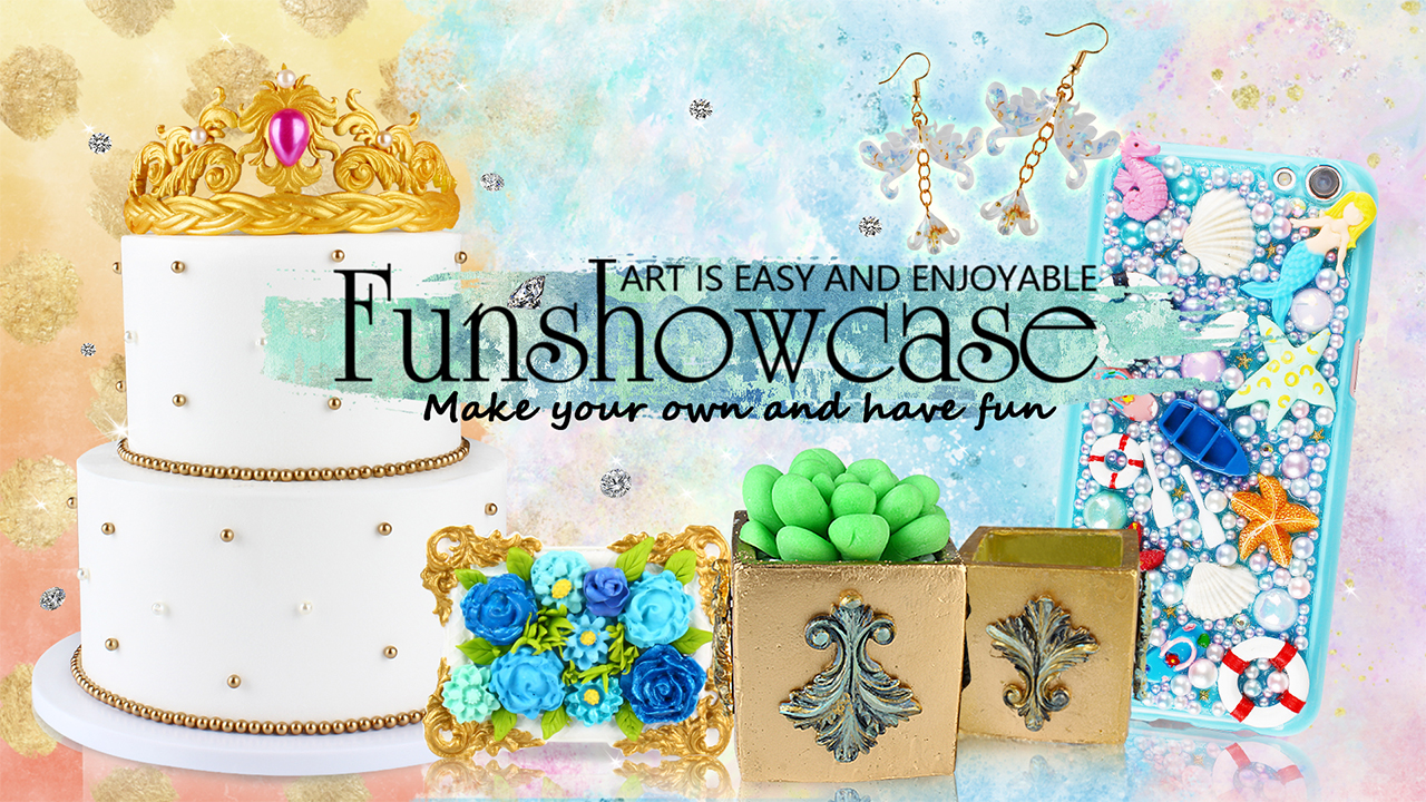 5 Funshowcase+Silicone+Sugarcraft+Decoration+Chocolate
