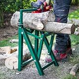 Sealey LC300ST Log Stand Heavy Duty 230mm Capacity Foldable Chainsaw Compatible view 6