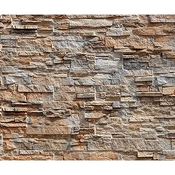 Vlies Tapete Foto Tapeten Wohnzimmer Kuche Steintapete Steinwand Wand Deko Ideen