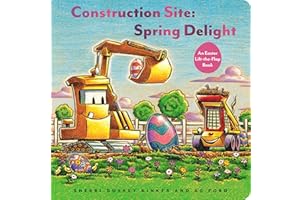 Construction Site: Spring Delight: An Easter Lift-the-Flap Book (Goodnight, Goodnight Construction Site)