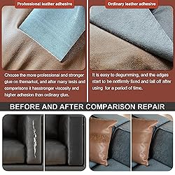 Leather Repair Patch Tape Kit, Self Adhesive