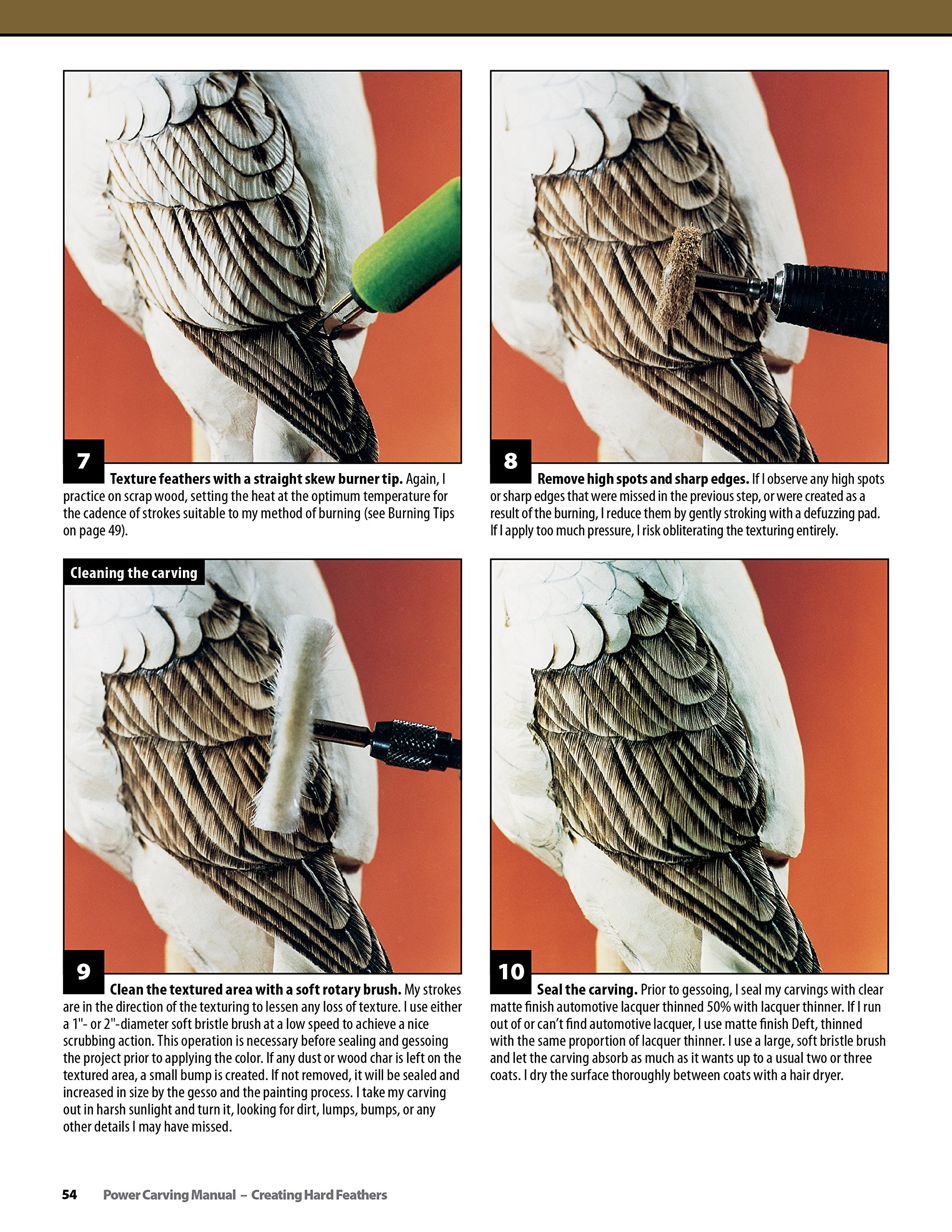 Power Carving Manual: Tools, Techniques, and 16 All-Time Favorite Projects  (The Best of Woodcarving Illustrated) (Fox Chapel Publishing) Step-by-Step  ...