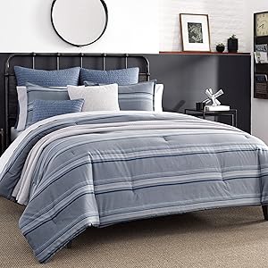 Nautica Eastbury Comforter Set, Queen, Grey