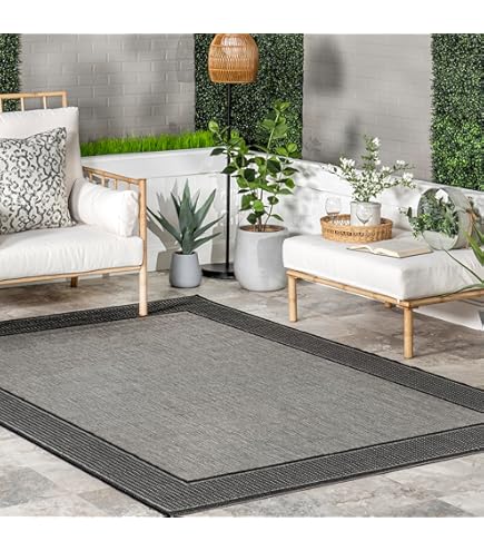 Amazon.com: nuLOOM 5' x 8' Outdoor Performance Area Rug