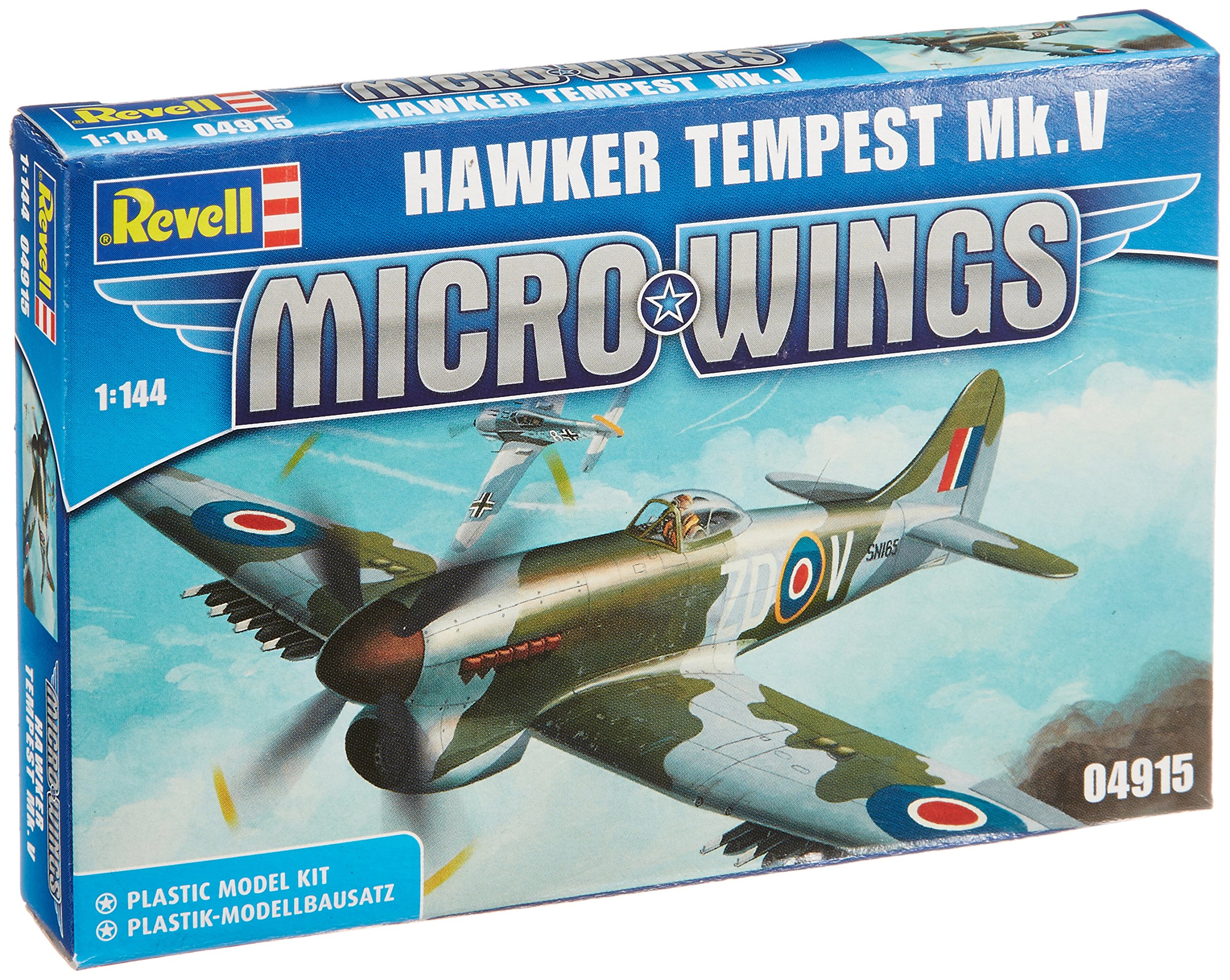Revell Micro Wings Hawker Tempest Mk.V Aircraft Plastic Model Kit