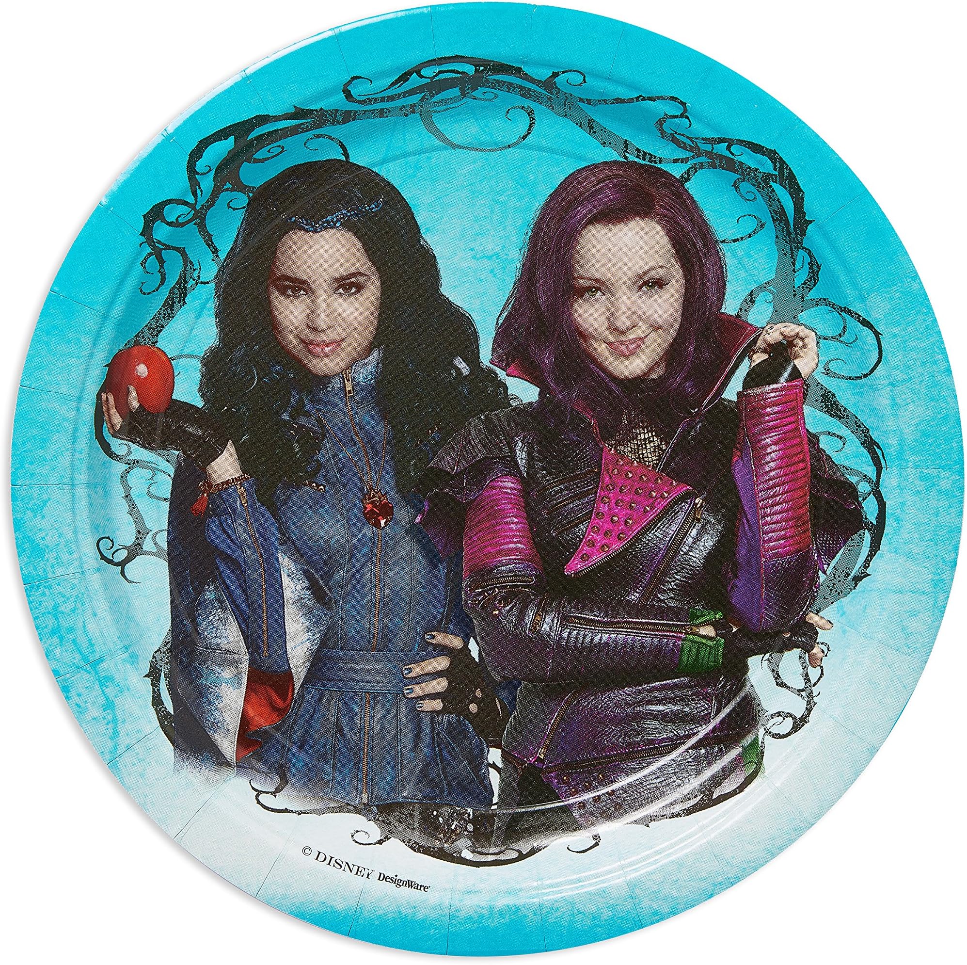 Descendants Large Paper Plates (8ct)