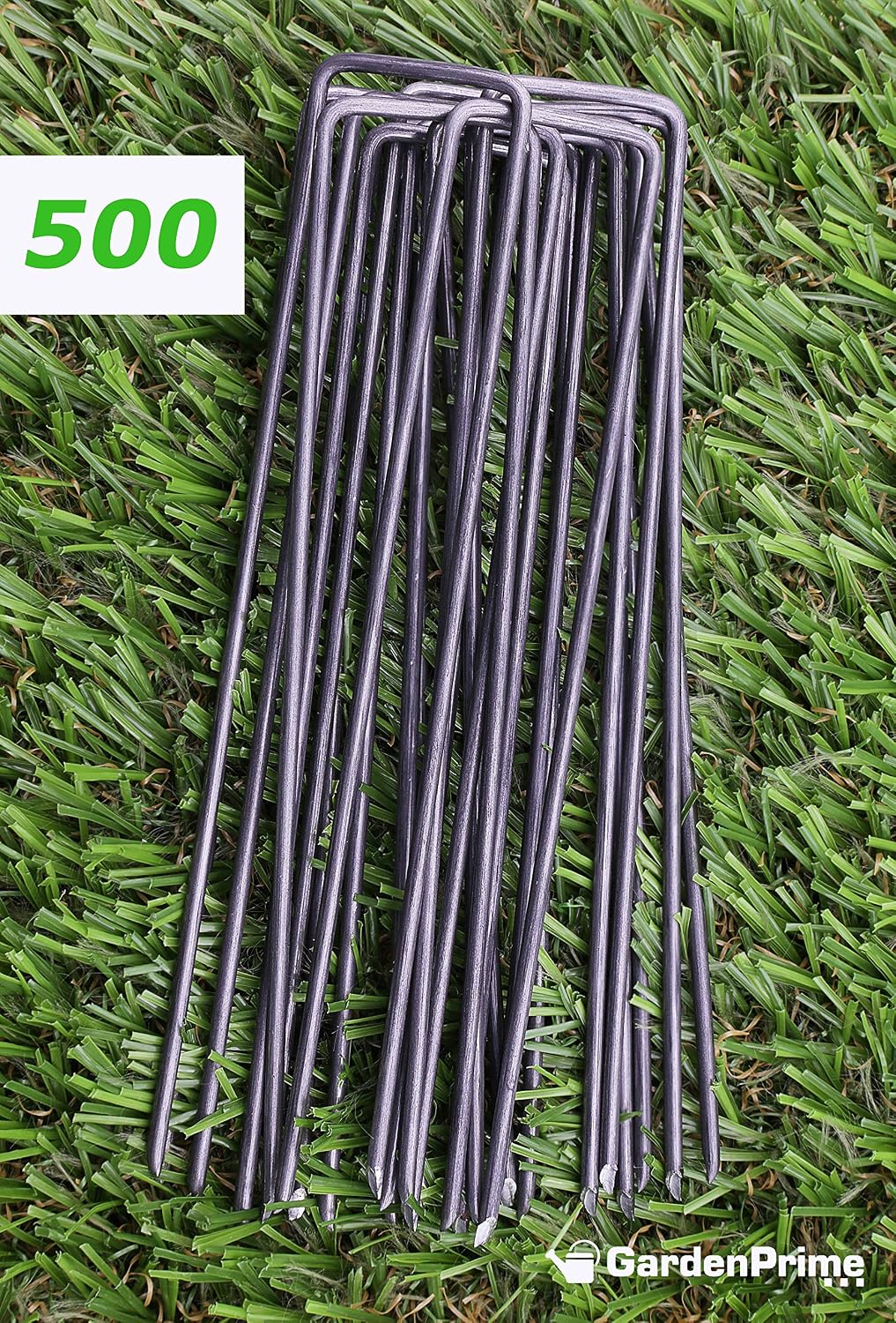 GardenPrime 500 Grapas Metálicas Alambre de Acero 150mm para ...