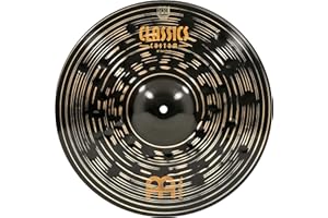 MEINL CYMBALS Meinl 16" Crash Cymbal - Classics Custom Dark - Made in Germany, 2-YEAR WARRANTY (CC16DAC)