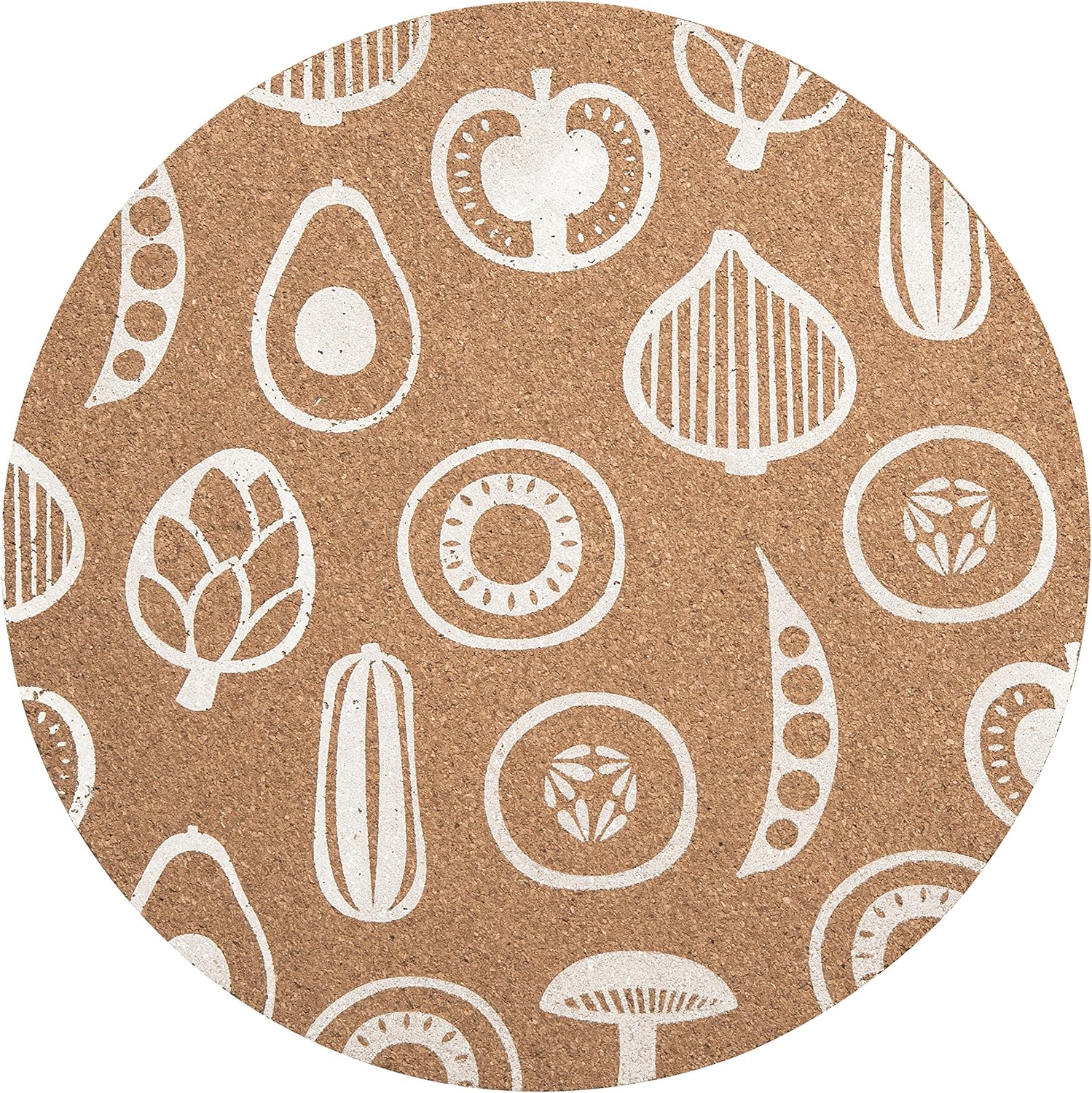 Premier Housewares "Besa" Placemats, Natural, 4-Piece, 30 x 30 x 0.8 cm