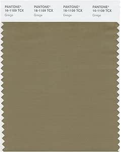 Pantone 16-1109 TCX Smart Color Swatch Card, Greige - House Paint ...