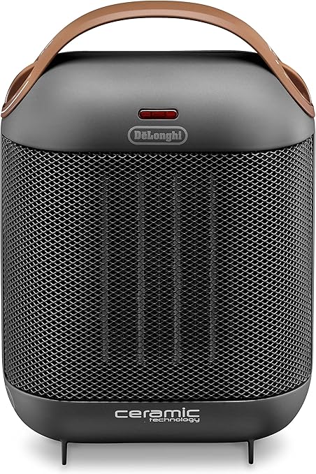 De Longhi Hfx30c18 Iw Keramik Heizgerat Mobile Heizung Fur Schnelle Und Punktuelle Warmeversorgung 2 Leistungsstufen Anti Frost Funktion 1 800 W Leistung Grau Amazon De Baumarkt