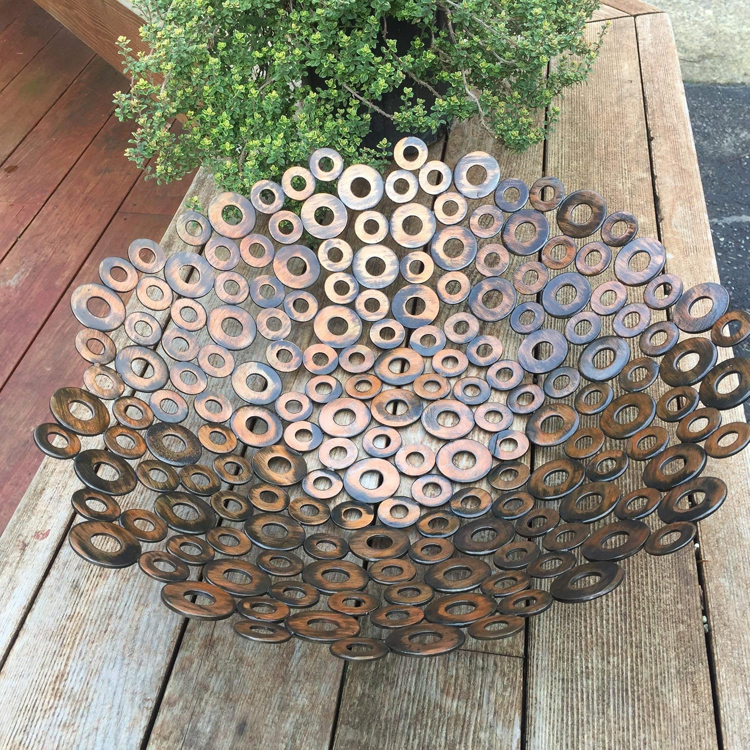 Metal wall Art Modern abstract sculpture home