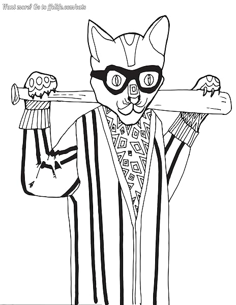 Sweary Coloring Book Blasphemous Dogs Bad Language And