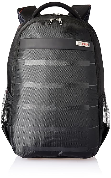 VIP Median 27 Ltrs Black Laptop Backpack (LPBPMED02BLK)